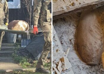 Бомбанын үстүндө жашашканын билбей… Польшада үй-бүлө 80 жылдай бою жарылбаган снарядды таап алды