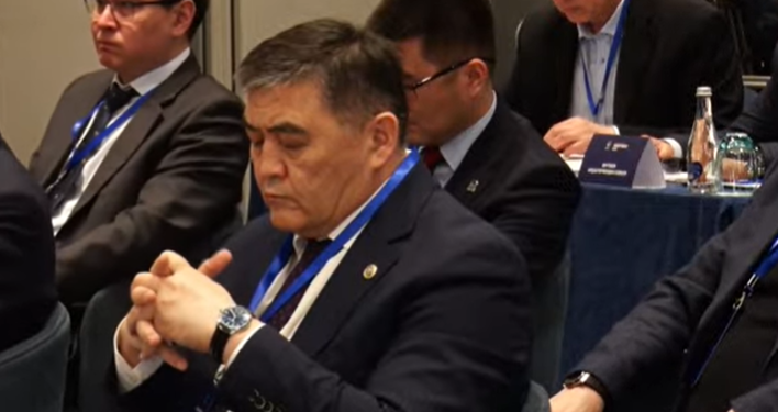 Камчыбек Ташиев Кыргыз футбол союзунун президенти болуп шайланды (видео)