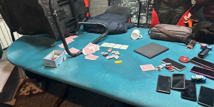 Бишкекте мыйзамсыз кумар оюндарына бөгөт коюлду (видео)