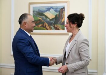 Нурланбек Шакиев БУУнун Кыргызстандагы координаторун кабыл алды