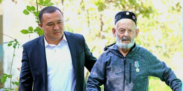 Жалал-Абад шаарында Ата Мекендик согуштун жалгыз ардагери көз жумду