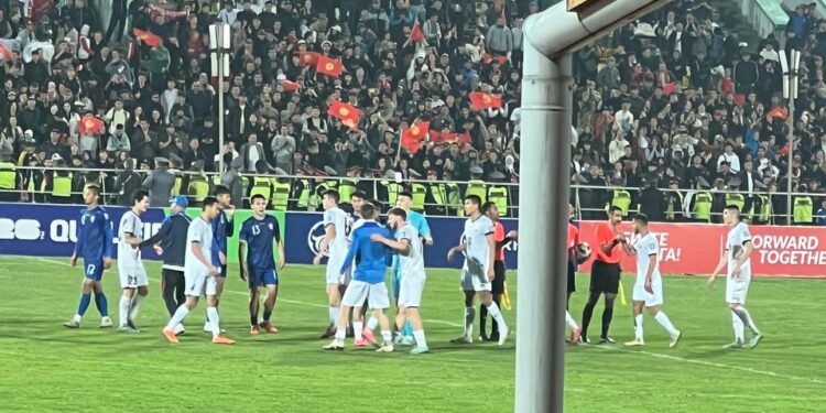 Футбол: Кыргызстан кытайлык Тайбэйди 5:1 эсебинде жеңди