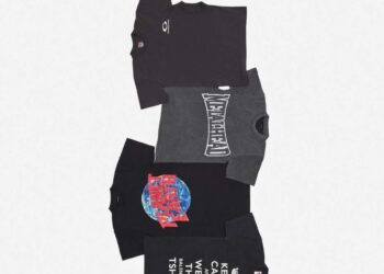 Balenciaga 4 футболка бириктирилип тигилген көйнөк чыгарды (сүрөт)