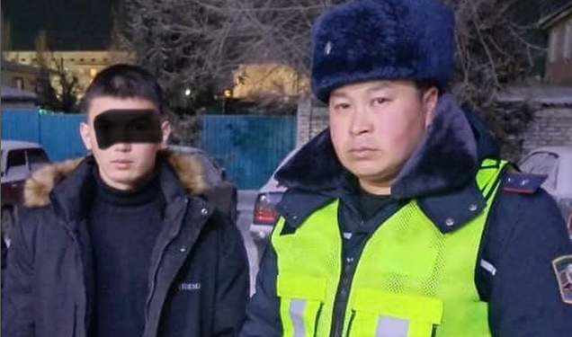 Караколдо жөө жүргүнчүнү сүзүп, из жашырган айдоочу кармалды