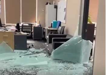 Алматыда катталган жер титирөөнүн кадрлары (видео)