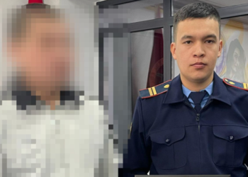 Бишкекте милиция кызматкери чөгүп жаткан кишини сактап калган (видео)