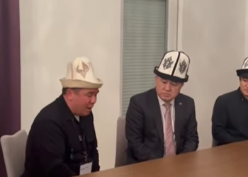 Өмүрбек Текебаев Ак калпак майрамындагы видео менен бөлүштү