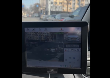 Жол тыгынын азайтуу: Бишкекте унааңызды туура эмес жерге токтотсоңуз, автоматтык түрдө катталат