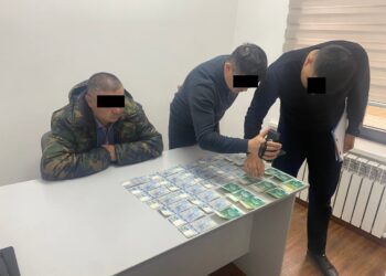 Нарында пара берип жаткан жеринен айыл өкмөт башчы кармалды