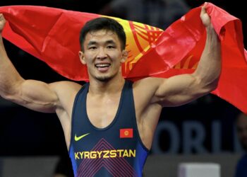 Жоламан Шаршенбеков Азия чемпиондугунун финалында (видео)