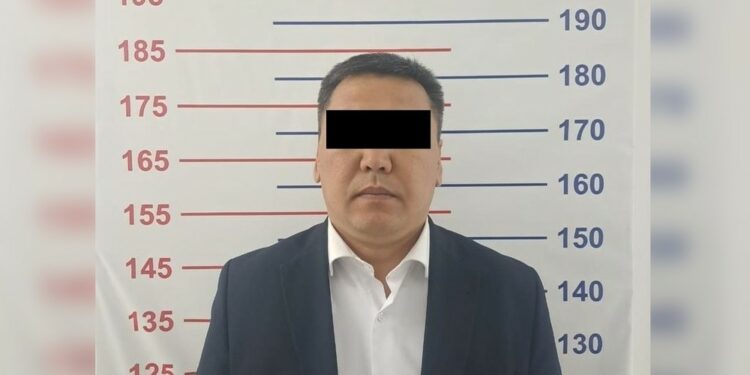 «Муниципалдык жерге коммерциялык объекттерди курган». УКМК Бишкек шаарынын мэриясындагы чиновникти кармады