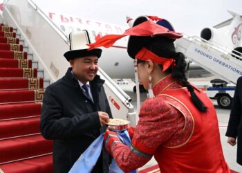 Нурланбек Шакиевдин Монголиядагы расмий сапары башталды