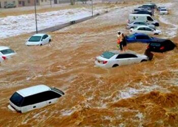 Дубайды суу каптады: аба каттамдары токтотулуп, тургундардан үйдөн чыкпоону суранышты