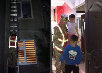 Кызыл-Кыяда бир туугандар батирде бекилип калышкан