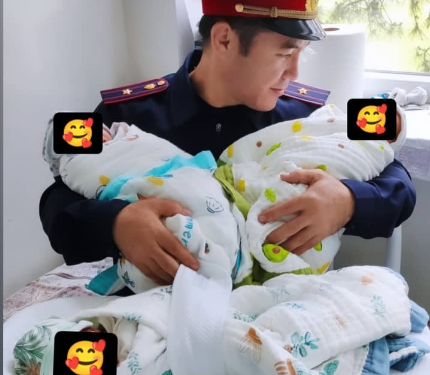 Ошто милиция кызматкери 3 эм уулдуу болду