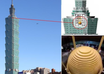 Тайвандын асман тиреген имараты жер титирөөгө кантип туруштук берди?