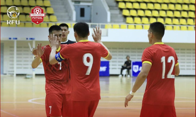 Футзал: Кыргыз курамасы Мьянманы жеңди
