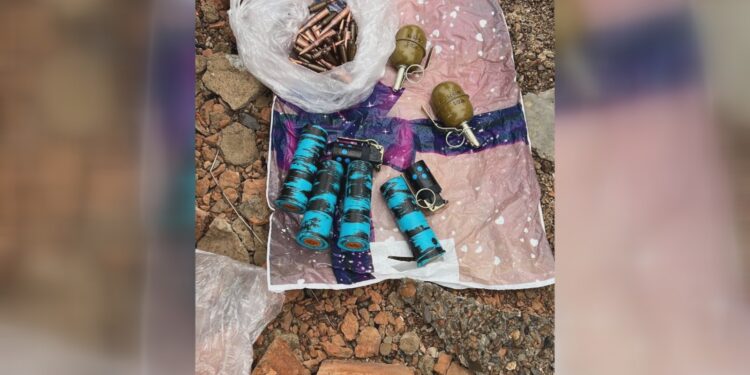 Жети-Өгүз районунда курал-жарак сакталган жай табылды (сүрөт)