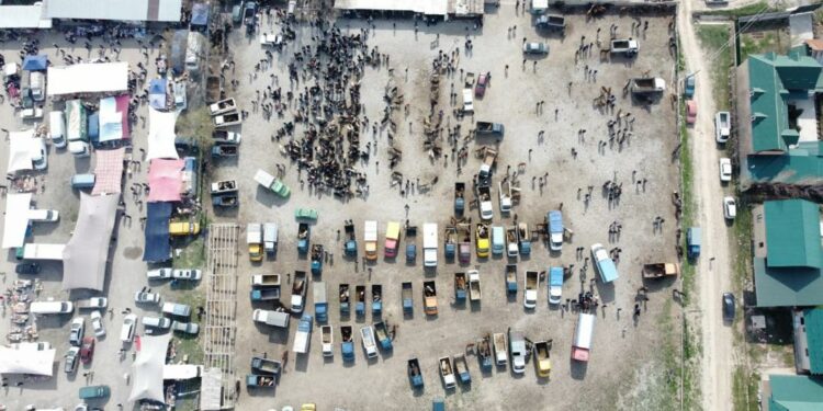 Кербен шаарындагы борбордук базар мамлекетке кайтарылды