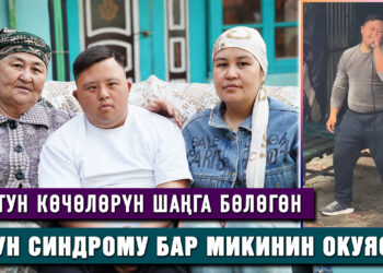 Оштун көчөлөрүн шаңга бөлөгөн Даун синдрому бар Микинин окуясы