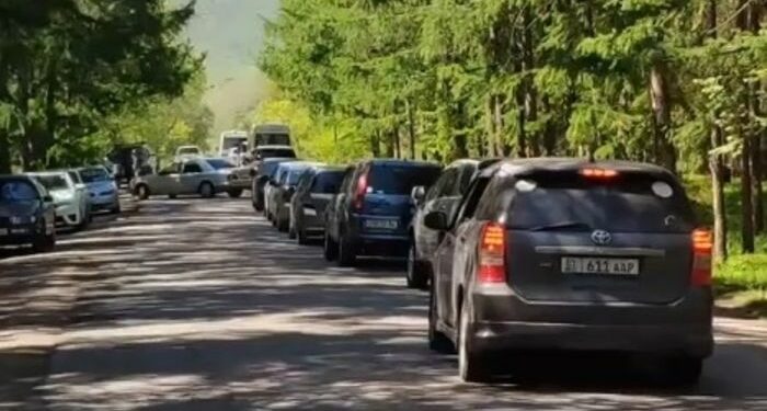 9-майда тоого агыла жөнөгөн Бишкек (видео)