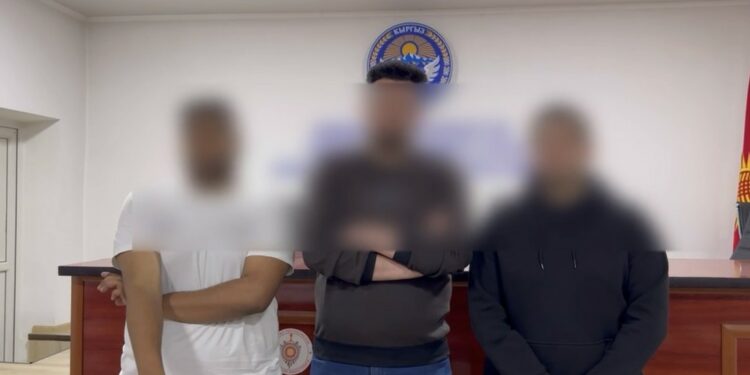 Бишкектеги түнкү окуя: Кармалган чет өлкөлүктөр хостелдеги мушташ үчүн кечирим сурашты