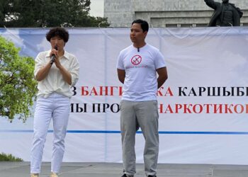 Бишкекте “Дени сак болуу — мода” акциясы өттү