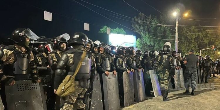 ИИМ: Бишкек шаарында түндө болгон окуялардын хронологиясы