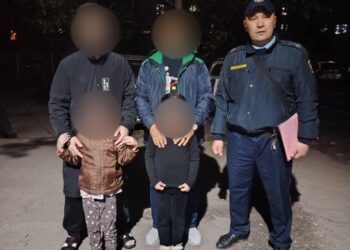 Бишкекте адашып кеткен 7 жаштагы кыздар табылды