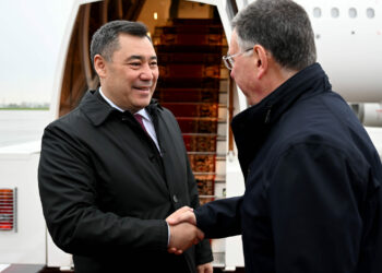 Садыр Жапаров Москвада. Ал бүгүн ЕАЭБдин юбилейлик жыйынына катышат