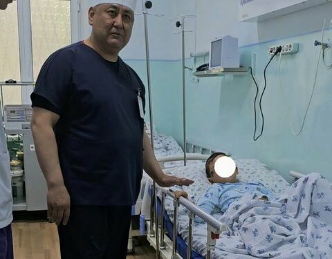 Сузактан кырсыктап, Бишкекке которулган балдардын абалы туруктуу