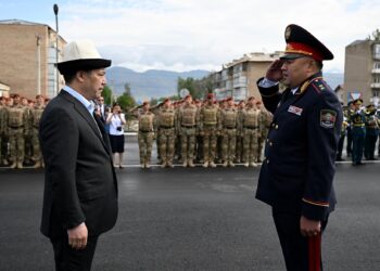 Талас облустук милициясынын жаңы имараты пайданууга берилди