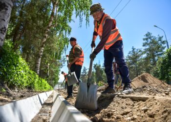 Жолду капиталдык оңдоо: Байтик Баатыр көчөсүнүн дагы бир бөлүгү жабылат