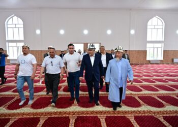 Сулайман-Тоо мечити Ташиевдин демилгеси менен баштан-аяк оңдолду