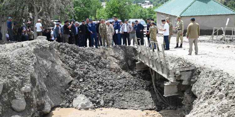 Төрага селден олуттуу зыянга учураган 4 турак-үйдүн ээсине 200 миң сомдон бөлүп берет