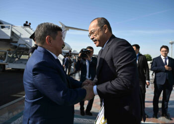 Акылбек Жапаров жумуш сапары менен Ташкентке барды