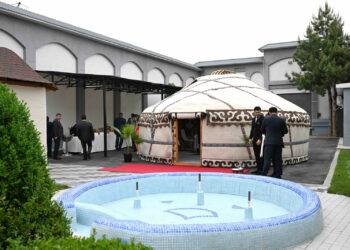 Кыргызстандын Өзбекстандагы элчилигинин жаңы имараты ачылды