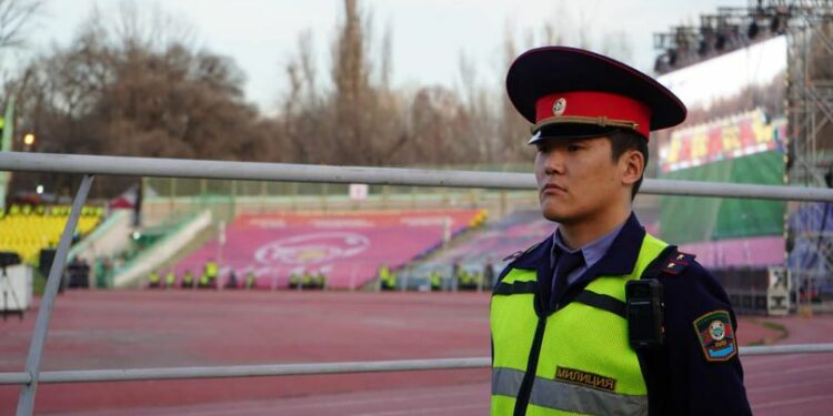 Кыргызстан-Малайзия беттешинде 2 миң 600дөн милиция кызматкери коопсуздукту камсыздайт