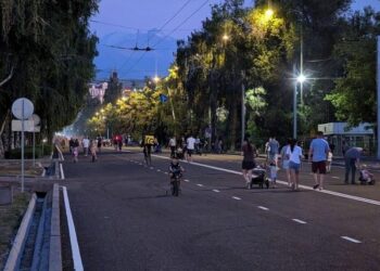 Бүгүн Бишкекте Байтик баатыр көчөсүнүн оңдолгон бөлүгү ачылат