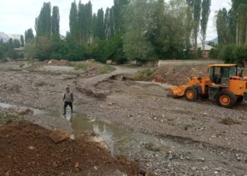 Баткенде жүргөн сел 3 баш бодо малды, 14 кой-эчкини агызып кетти