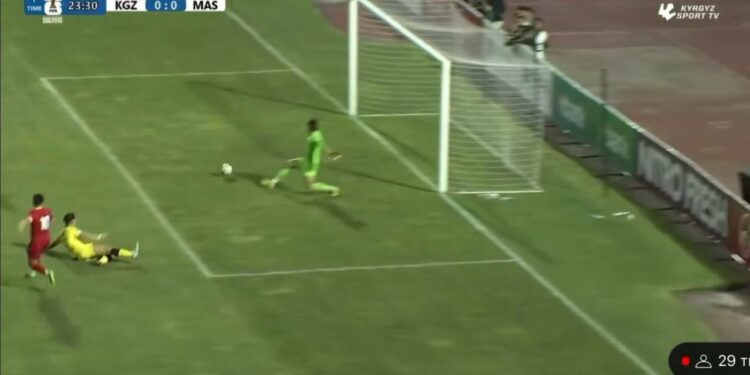 ⚽ 1:1! Кыргызстан менен Малайзиянын беттешинин 1-таймы аяктады (видео)