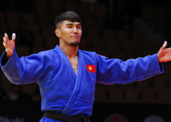 Баракелде! Дзюдочу Эрлан Шеров Олимпиадада алгачкы атаандашын жеңди