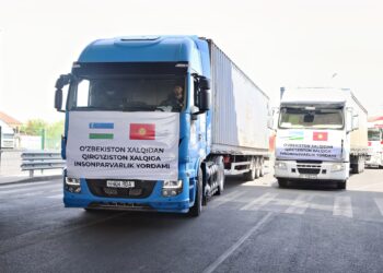 Ош шаарына Өзбекстандан гумжардам келди