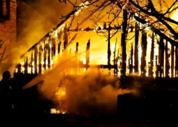 Алматыда пенсионерлердин үй-бүлөсү өлтүрүлүп, үйү менен кошо өрттөлдү