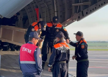 Ноокаттагы селден каза болгон 4 баланын сөөгү Казакстанга жеткирилди