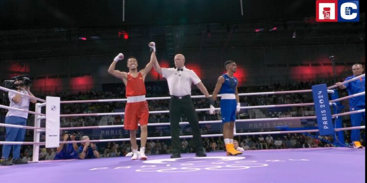 Олимпиадада алгачкы атаандашын жеңген Мунарбек Сейитбек уулу: «Кыргызстанга жеңиш алып барам деген үмүттөбүз»