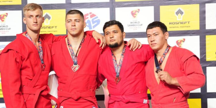 Кыргызстандын самбо боюнча курамасы Дүйнө кубогунда 13 медаль жеңди