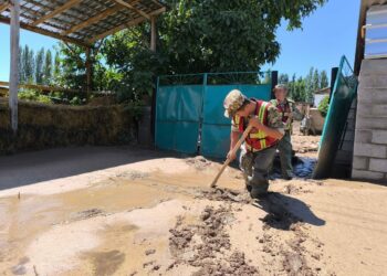 Ысык-Көлдөгү сел: Садыр-Аке айыл өкмөтүндө 60 үй ылай-баткактан тазаланды