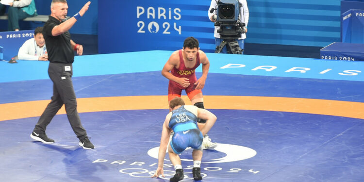 Олимпиада: Бекзат Алмаз уулу коло үчүн жубатуучу беттешке катышат