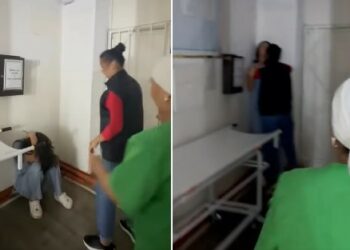 Дарыгер сабалып жатканда тартылган видео тарады